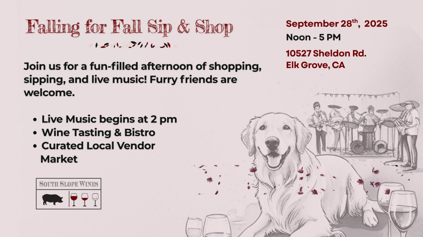 Falling for Fall Sip & Shop @ South Slope Wines