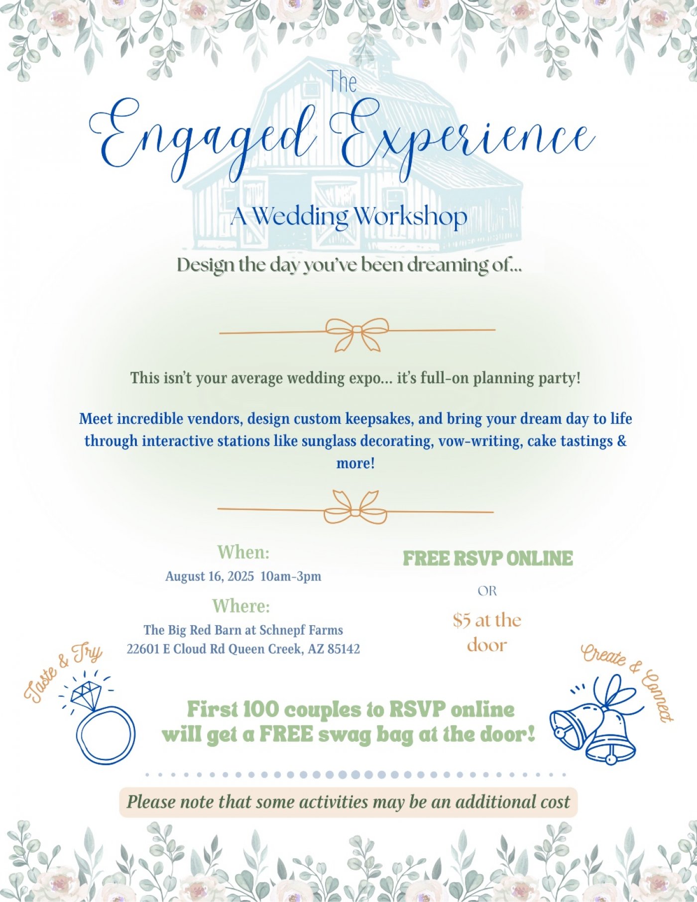 The Engaged Experience: A Wedding Workshop