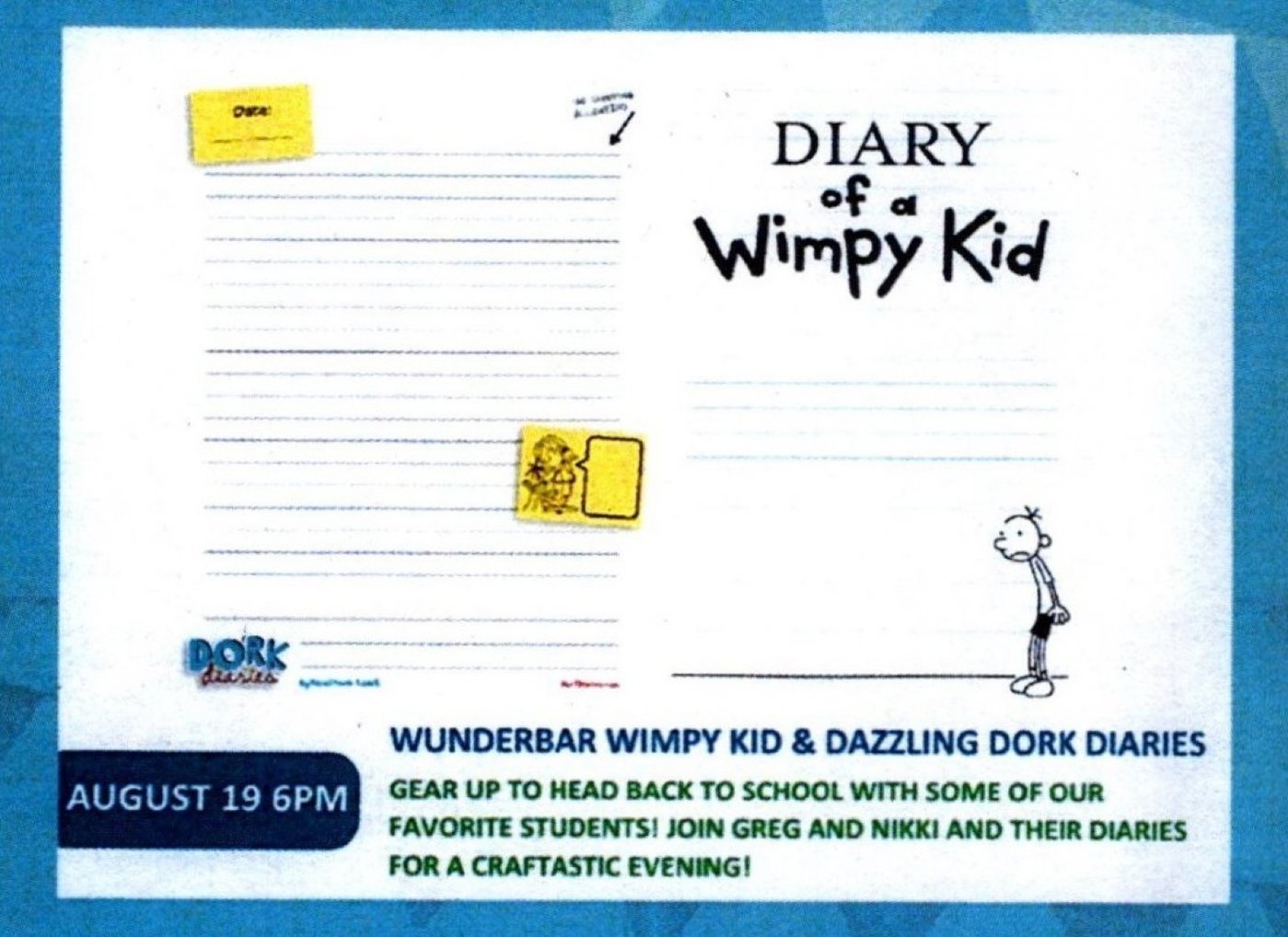 The Tinker Tuesday Diary of A Wimpy Kid & Dork Diaries Maker Party