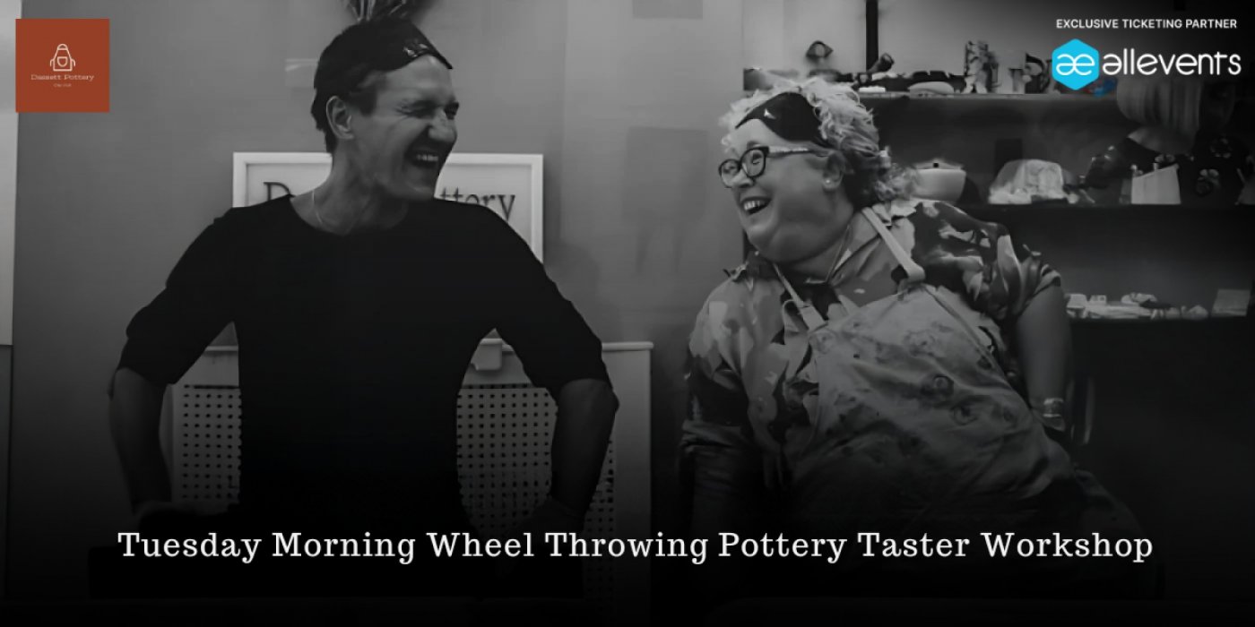 Tuesday Morning Wheel Throwing Pottery Taster Workshop