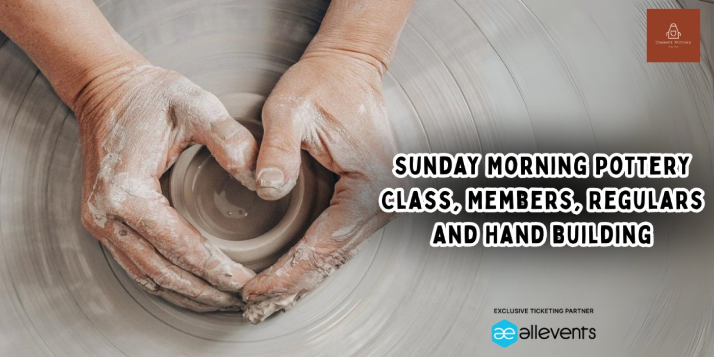 Sunday Morning Pottery Class, Members, Regulars and Hand building