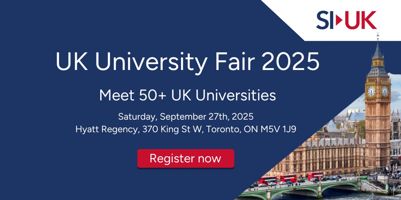 Study in UK's UK University Fair 2025 - Toronto