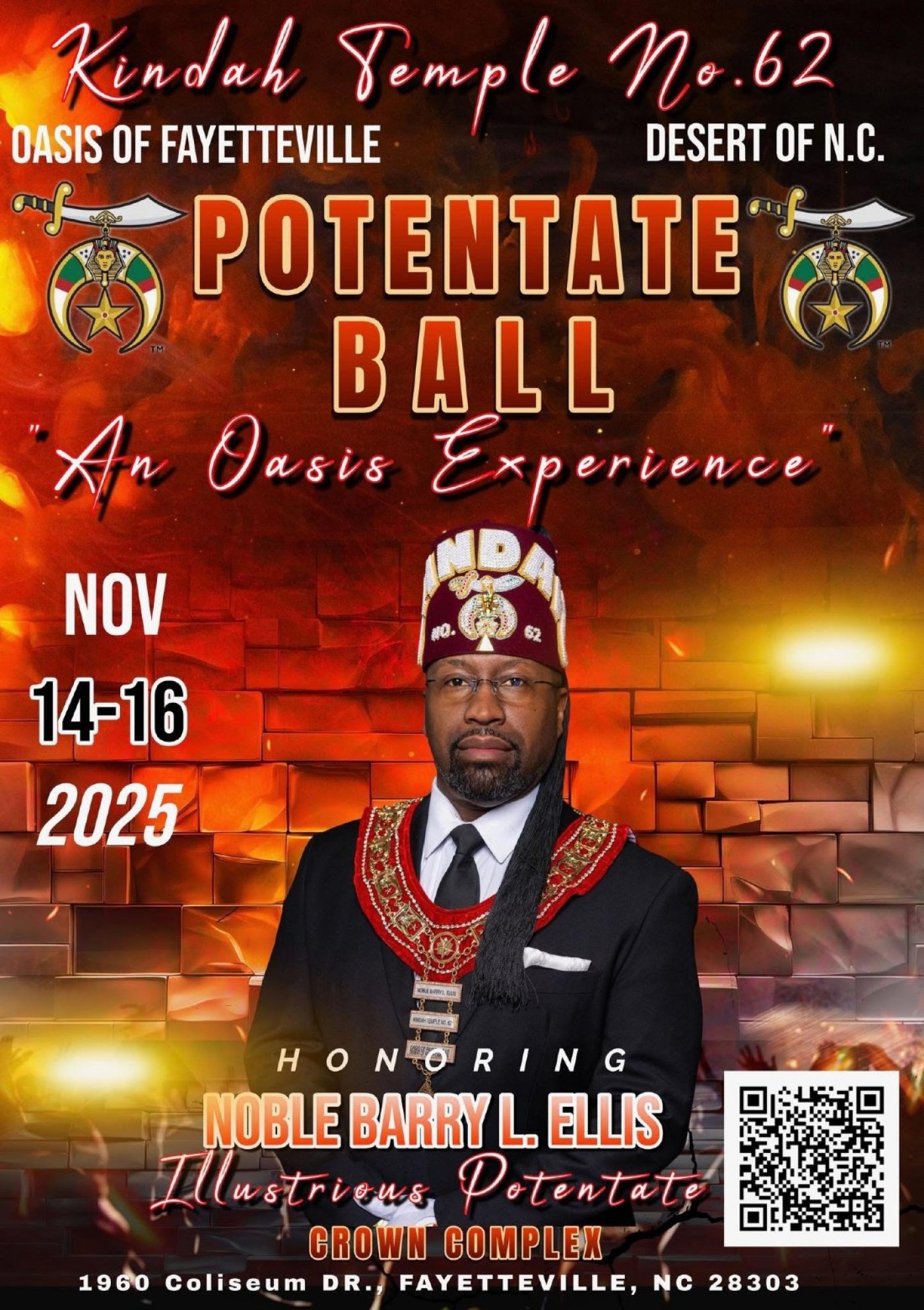 Kindah Temple No. 62 Potentate Ball Weekend