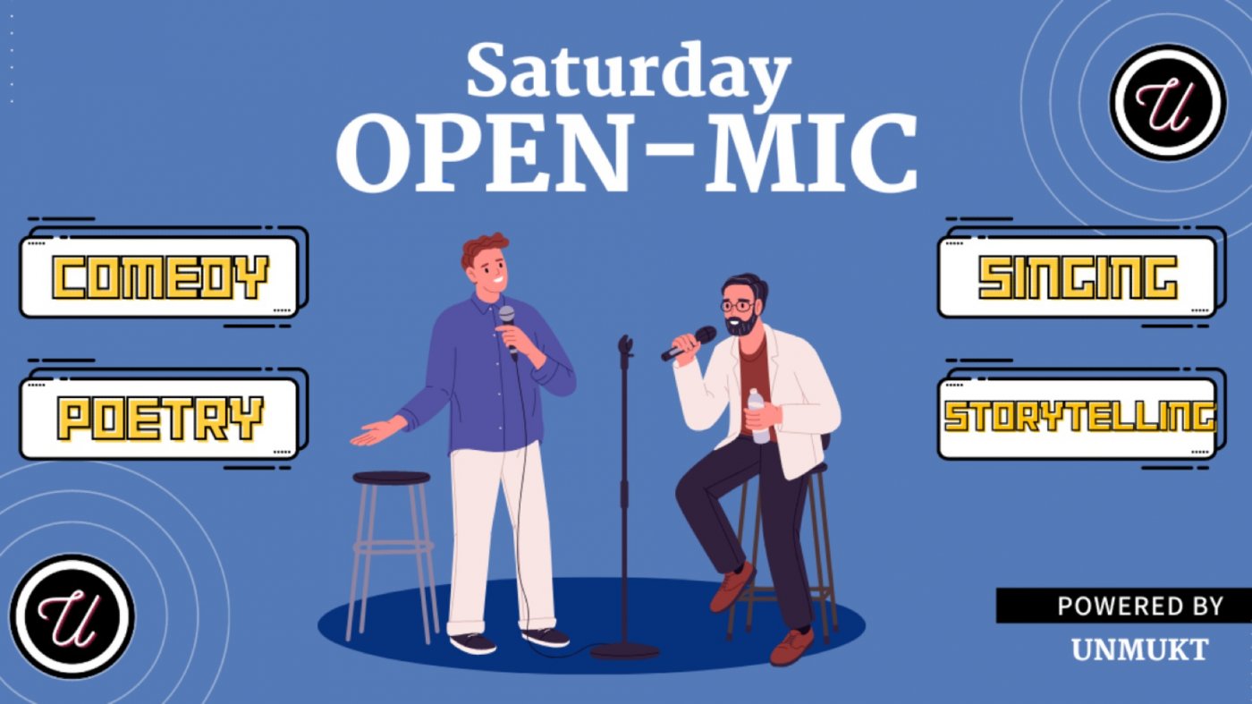 SATURDAY OPEN MIC - Poetry, Storytelling, Spoken Word & Comedy