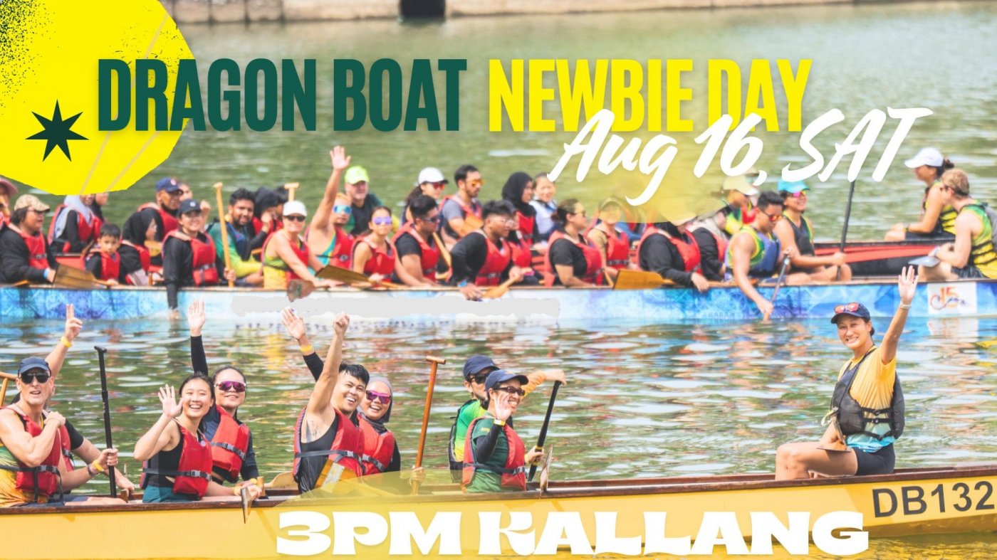 Dragon boat newbie day