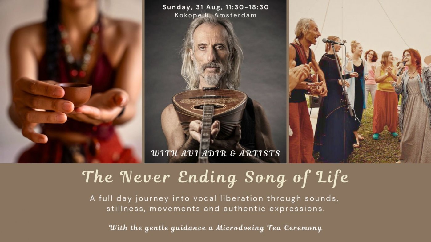 The Never Ending Song of Life - A Day of Vocal Freedom Journey with Avi Adir