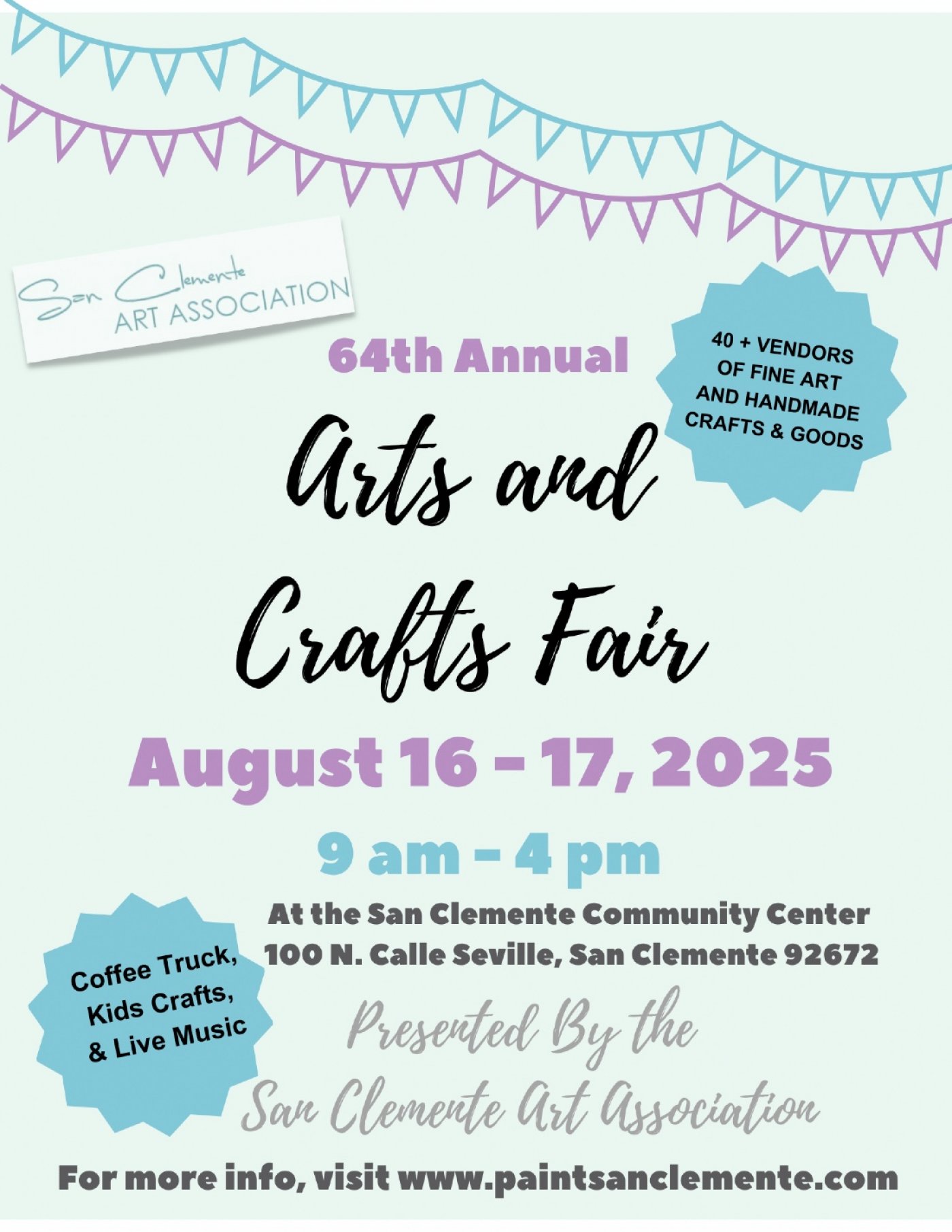 64th Annual Arts and Crafts Fair