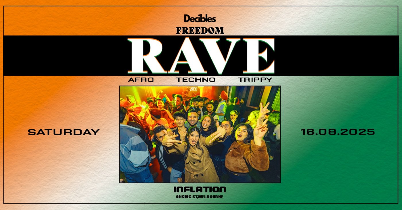'FREEDOM RAVE' - at Inflation, Melbourne