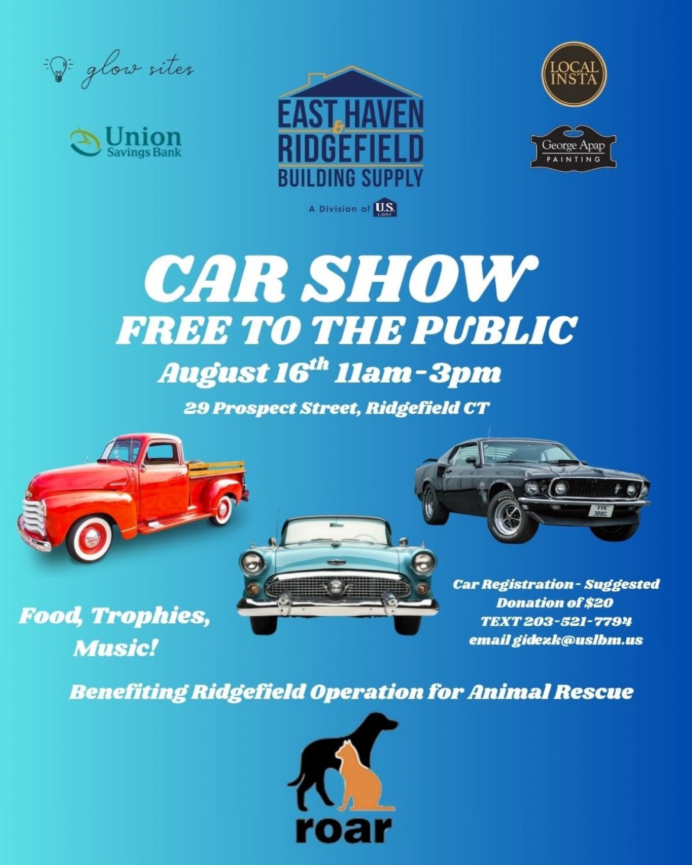 Ridgefield Building Supply Car Show