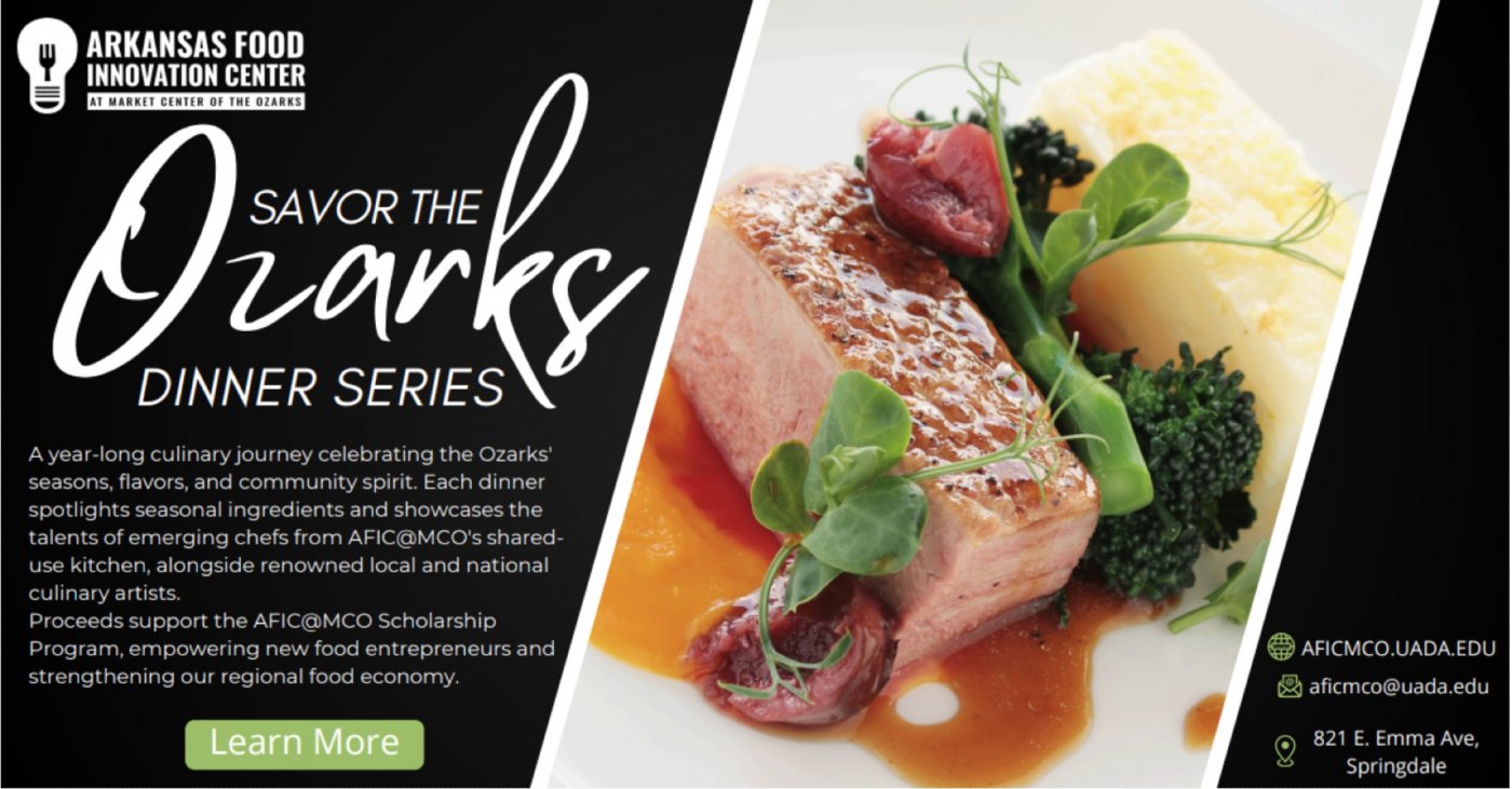 Savor the Ozarks Dinner Series \u2013 August Edition