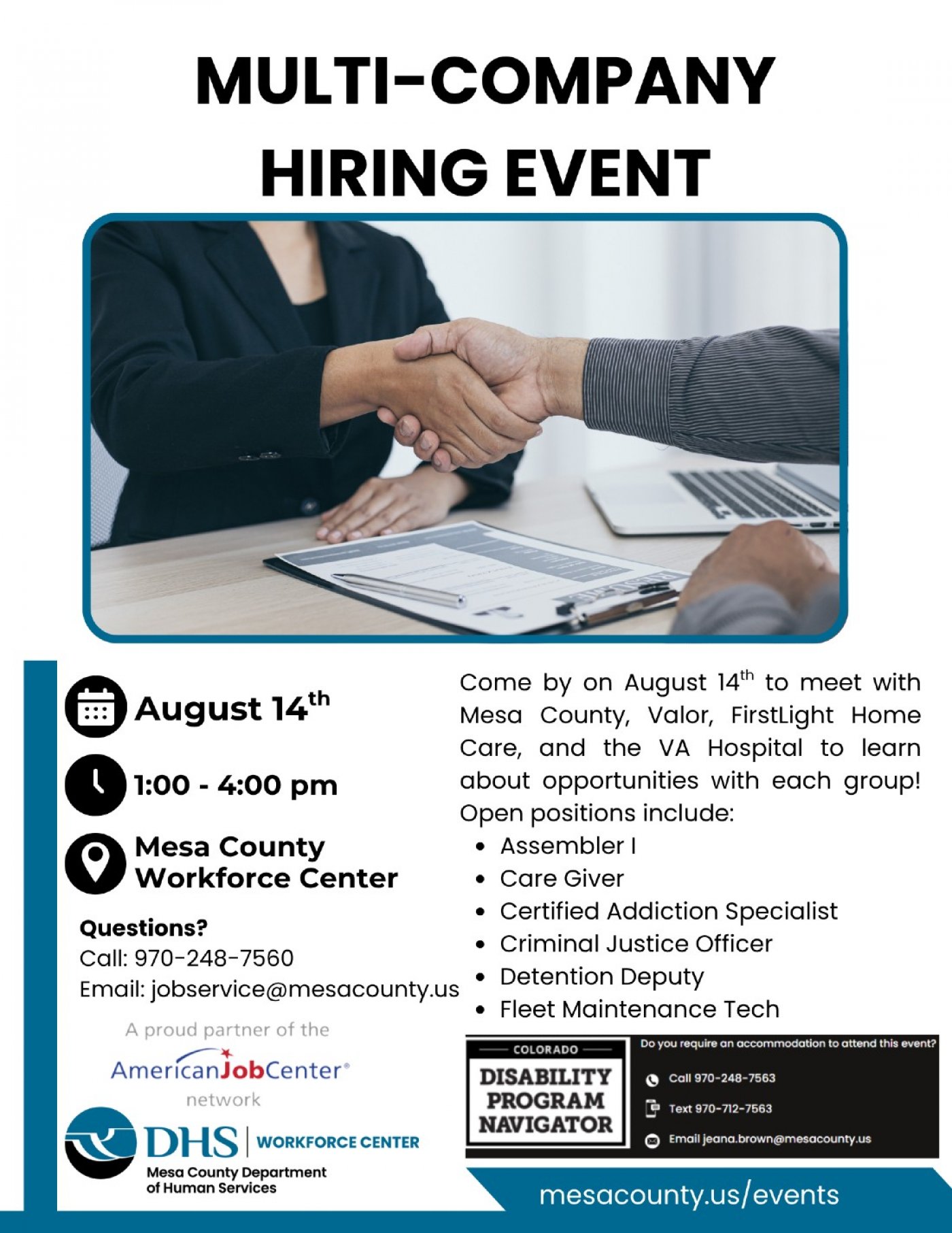 Multi-Company Hiring Event