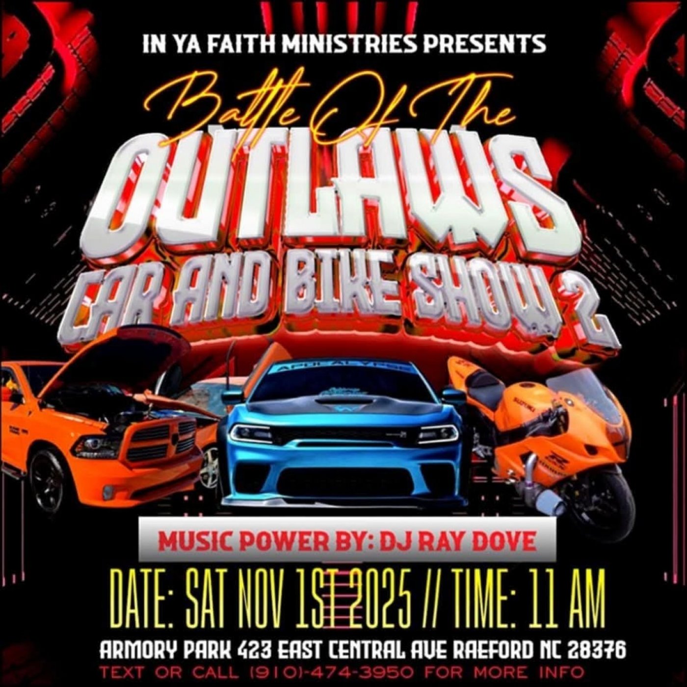 Battle Of The Out Laws Car and Bike Show 2