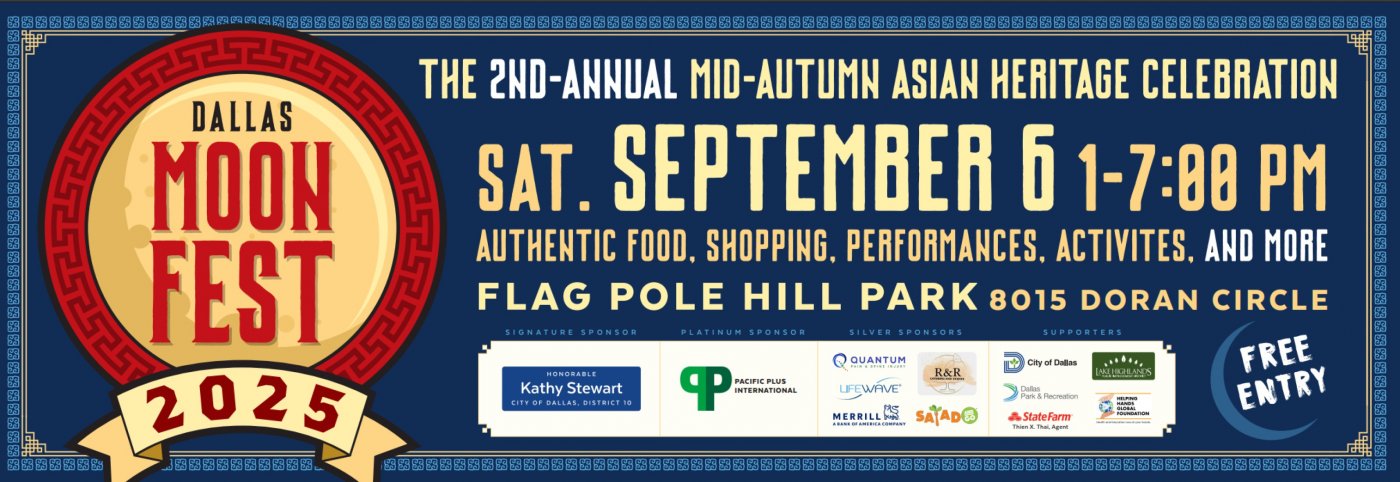 Dallas Moon Festival 2025 \u2013 2nd Annual Mid-Autumn Celebration