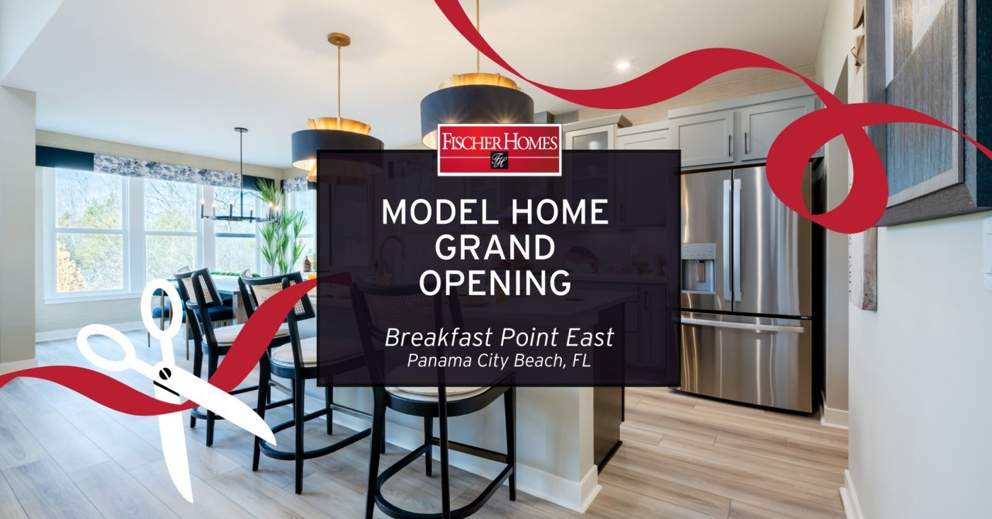 Model Grand Opening in Panama City Beach, Florida by Fischer Homes!