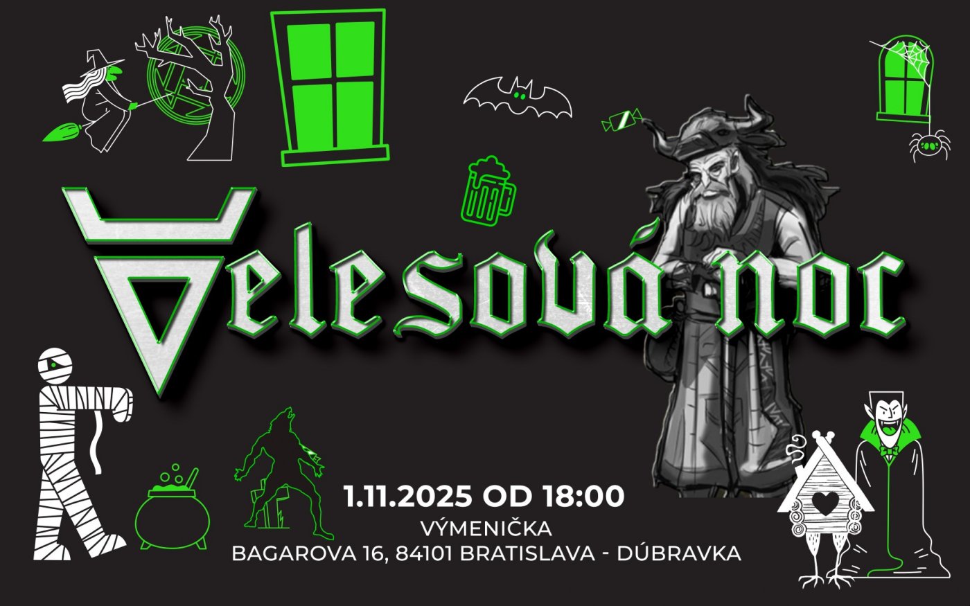 Velesova noc (Tri roky otvorenia V\u00fdmeni\u010dky)