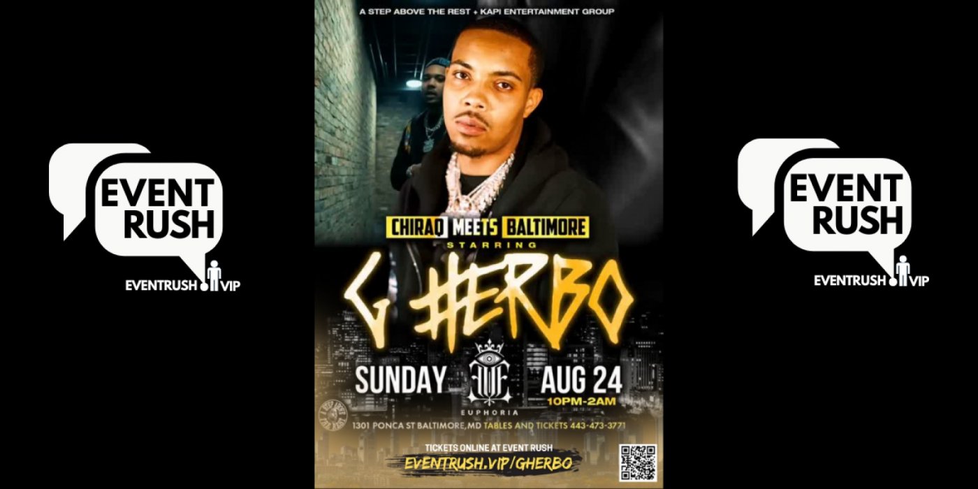 GHERBO LIVE TICKETS on EVENTRUSH.VIP