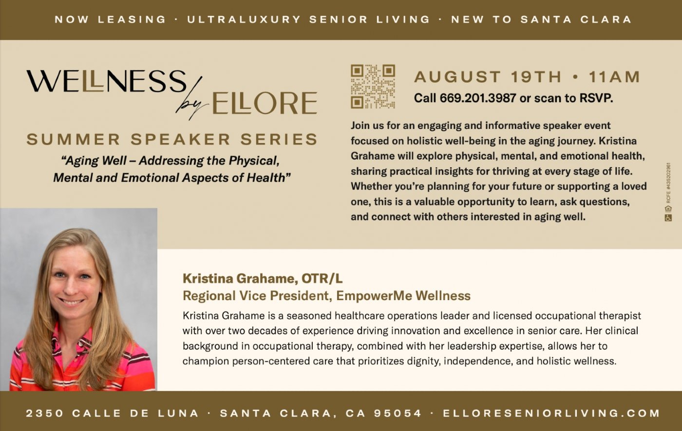 Wellness by Ellore \u2013 Aging Well \u2013 Addressing the Physical, Mental and Emotional Aspects of Health