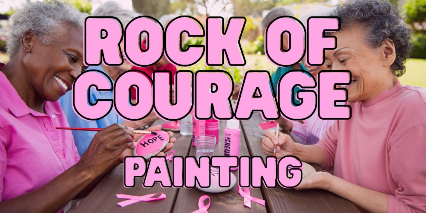 Rock of Courage Painting