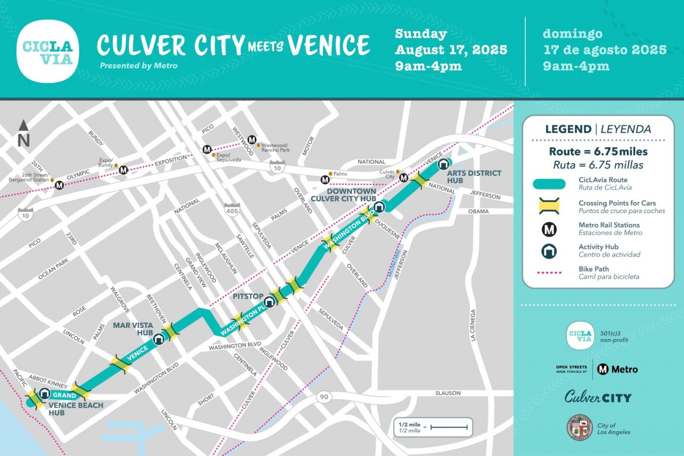 CicLAvia\u2014Culver City meets Venice