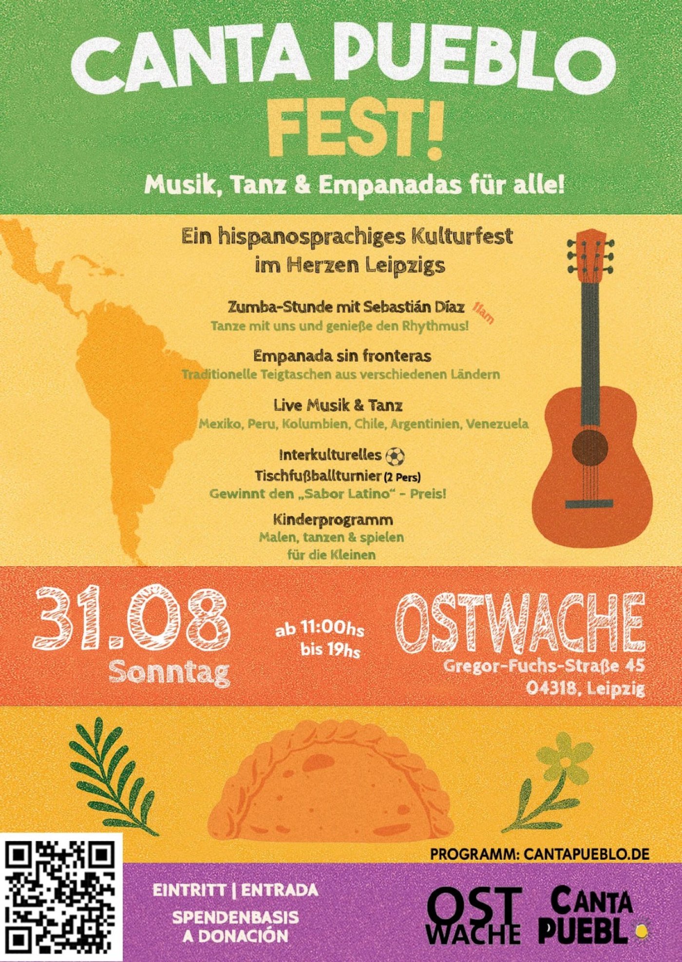 CANTAPUEBLO FEST: Lateinamerika zum Mitfeiern!