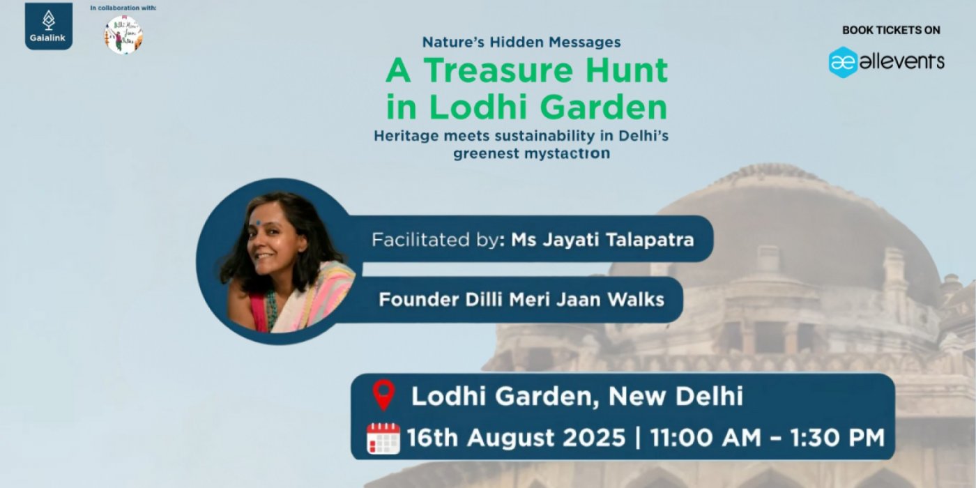 Nature's Hidden Messages - A Treasure Hunt in Lodhi Garden