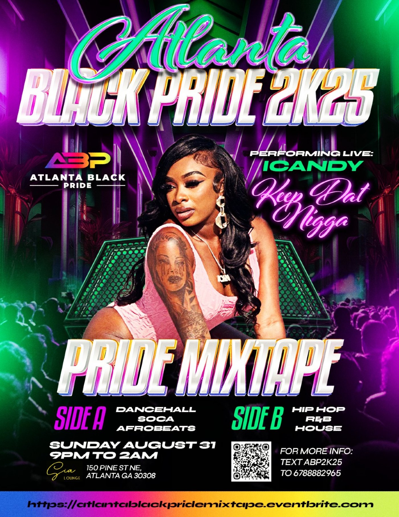 ICandy Performing Live : Atlanta Black Pride 2K25: Pride Mixtape