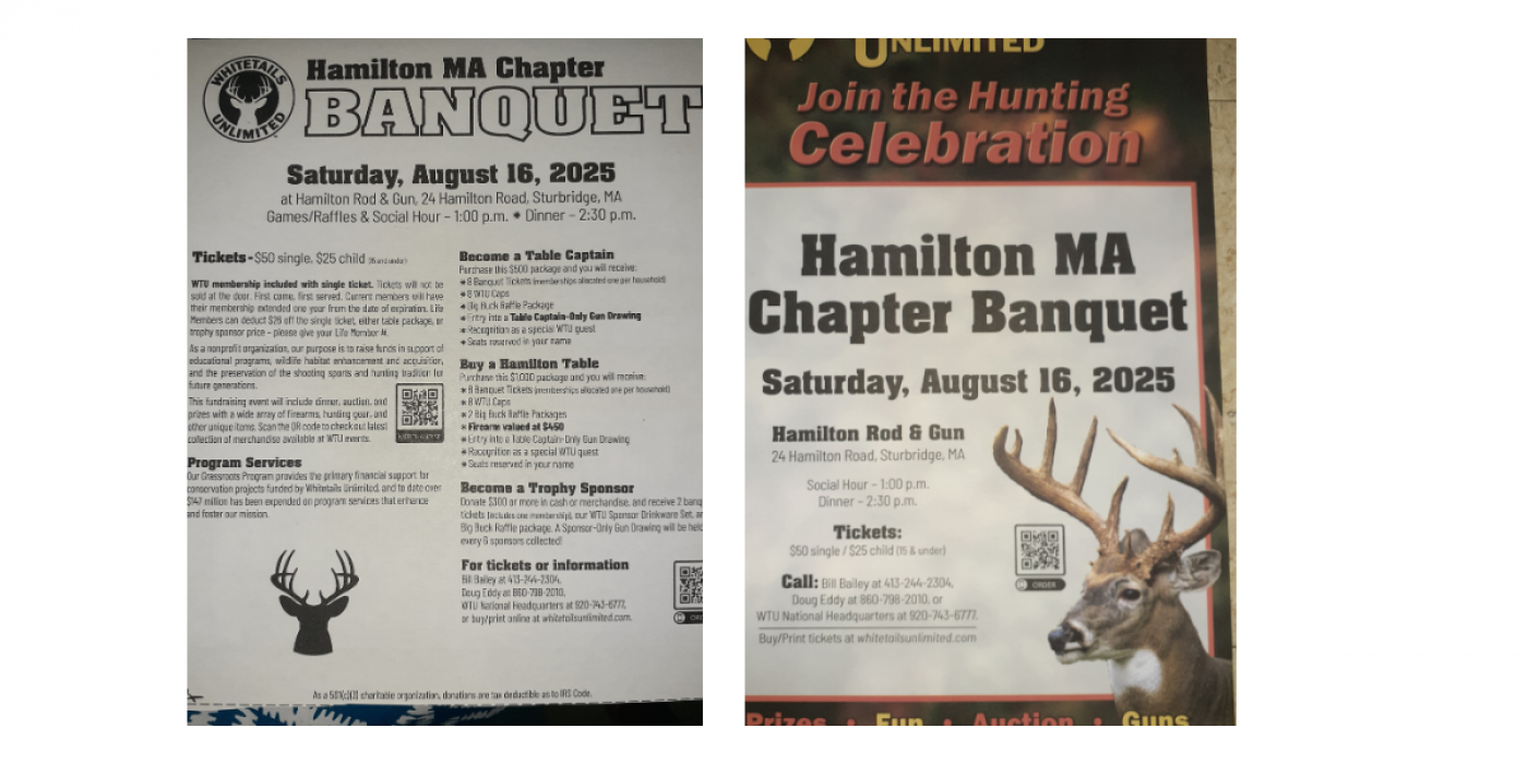 Whitetails Unlimited Dinner