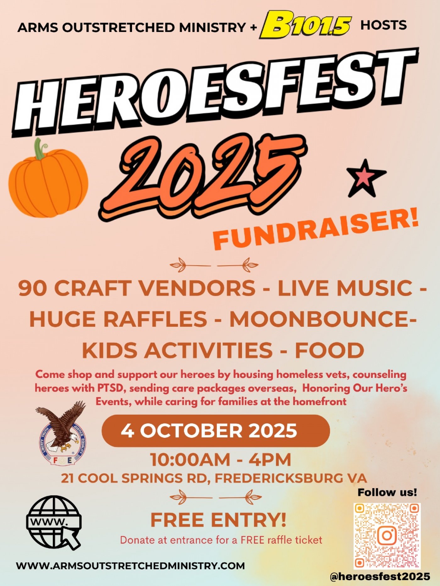 2025 ARMS Craft Show Fundraiser to Honor Our Heroes