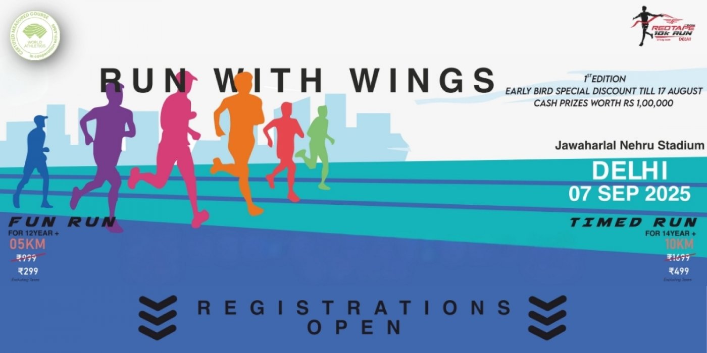 Redtape 10k Run Delhi