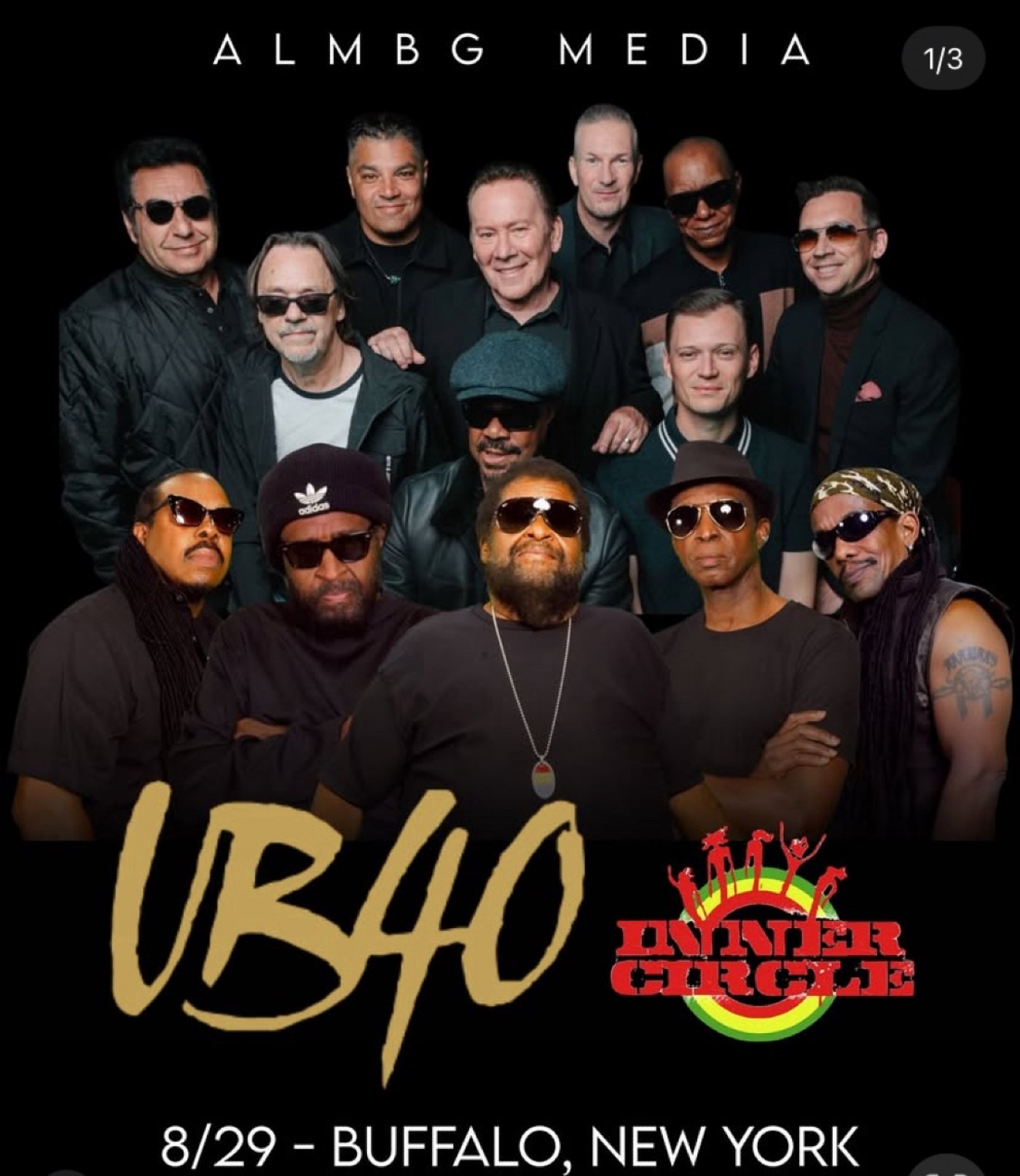 UB40 THE RELENTLESS TOUR WITH INNER CIRCLE