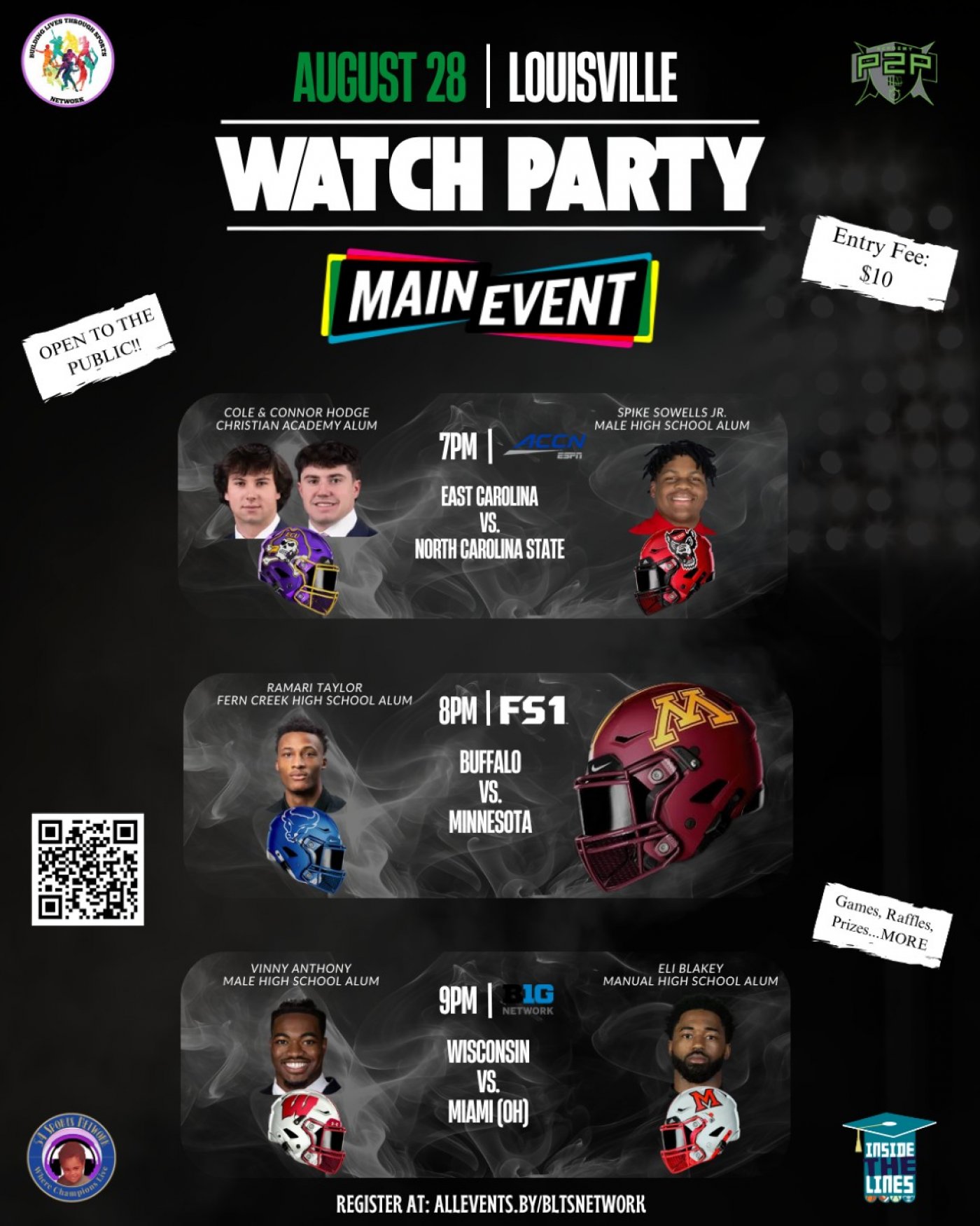 2025 College Football Game Day Watch Party