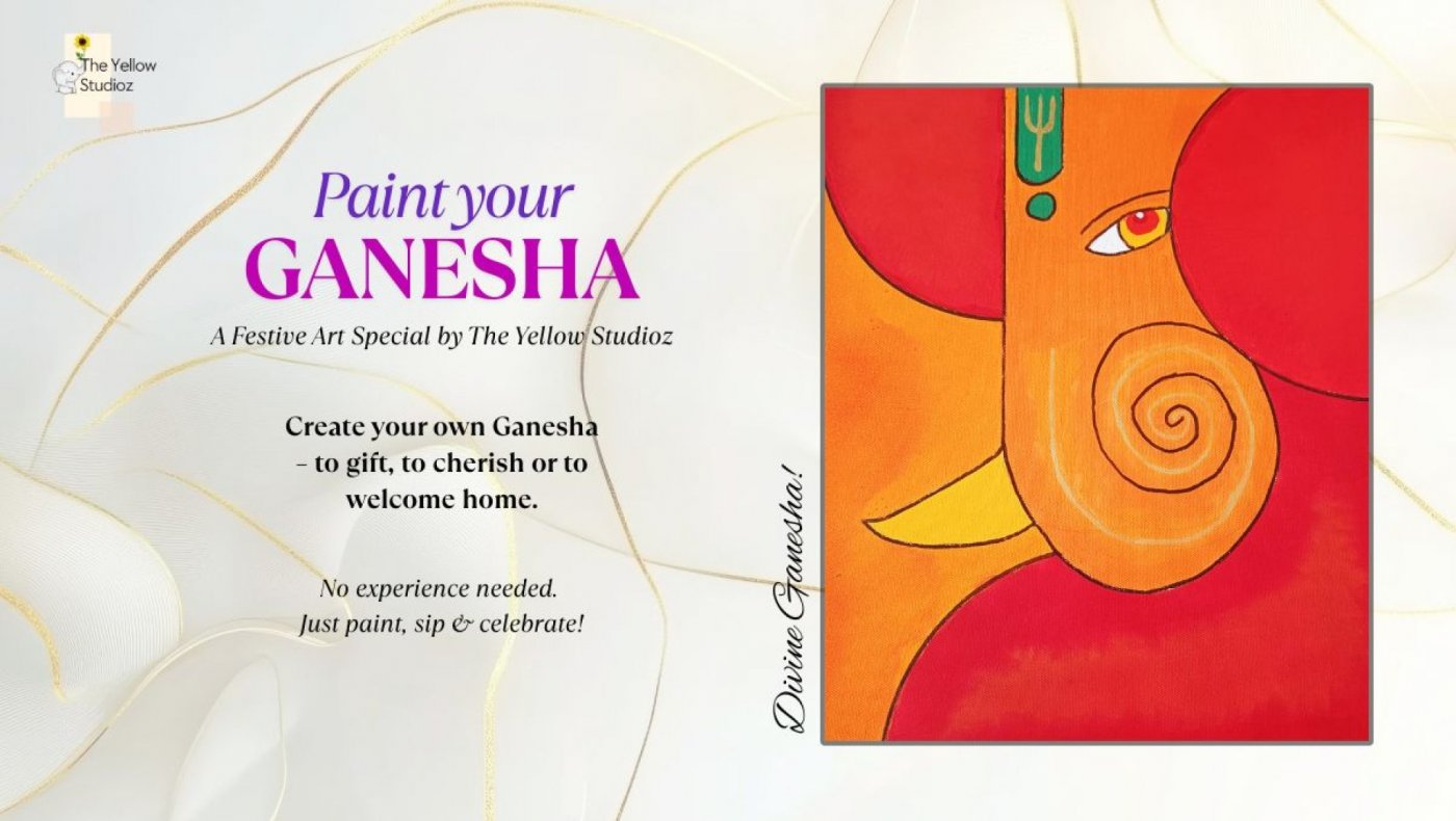 Paint your Ganesha with The Yellow Studioz