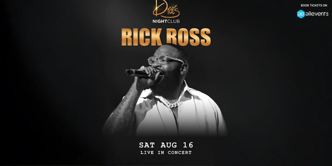 RICK ROSS LIVE on Saturday, August 16 @DRAI'S NIGHTCLUB | LAS VEGAS