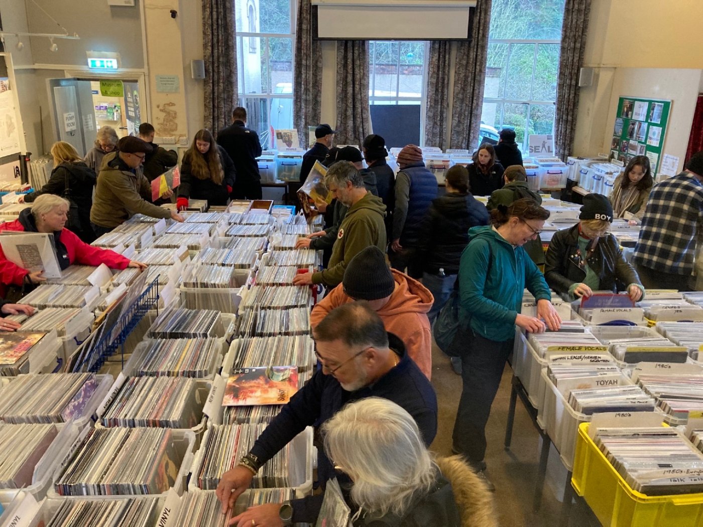 Matlock Bath Record Fair Bank Holiday Mon 25th August 9-2pm DE4 3NR Free entry.
