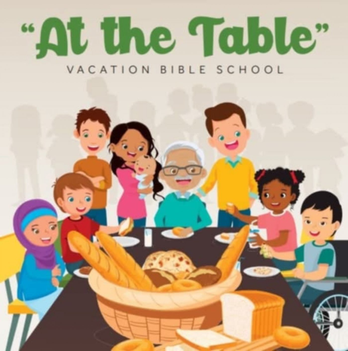 Vacation Bible School 2025 At The Table 8-11-2025 to 8-15-2025