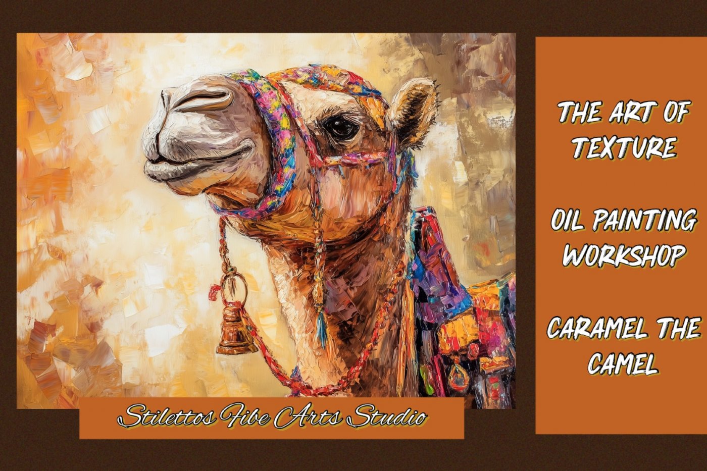 Three-Week Oil Painting Workshop: The Art of Texture - Caramel the Camel