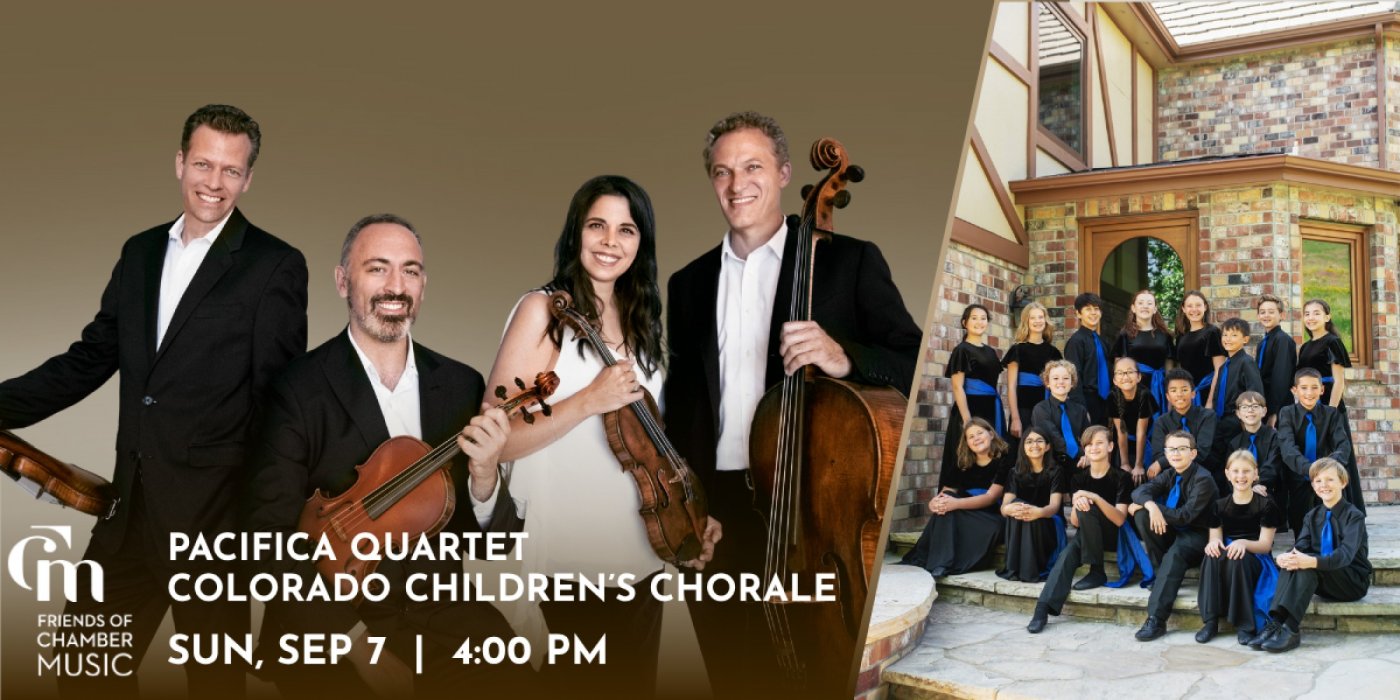 Pacifica Quartet with the Colorado Children's Chorale