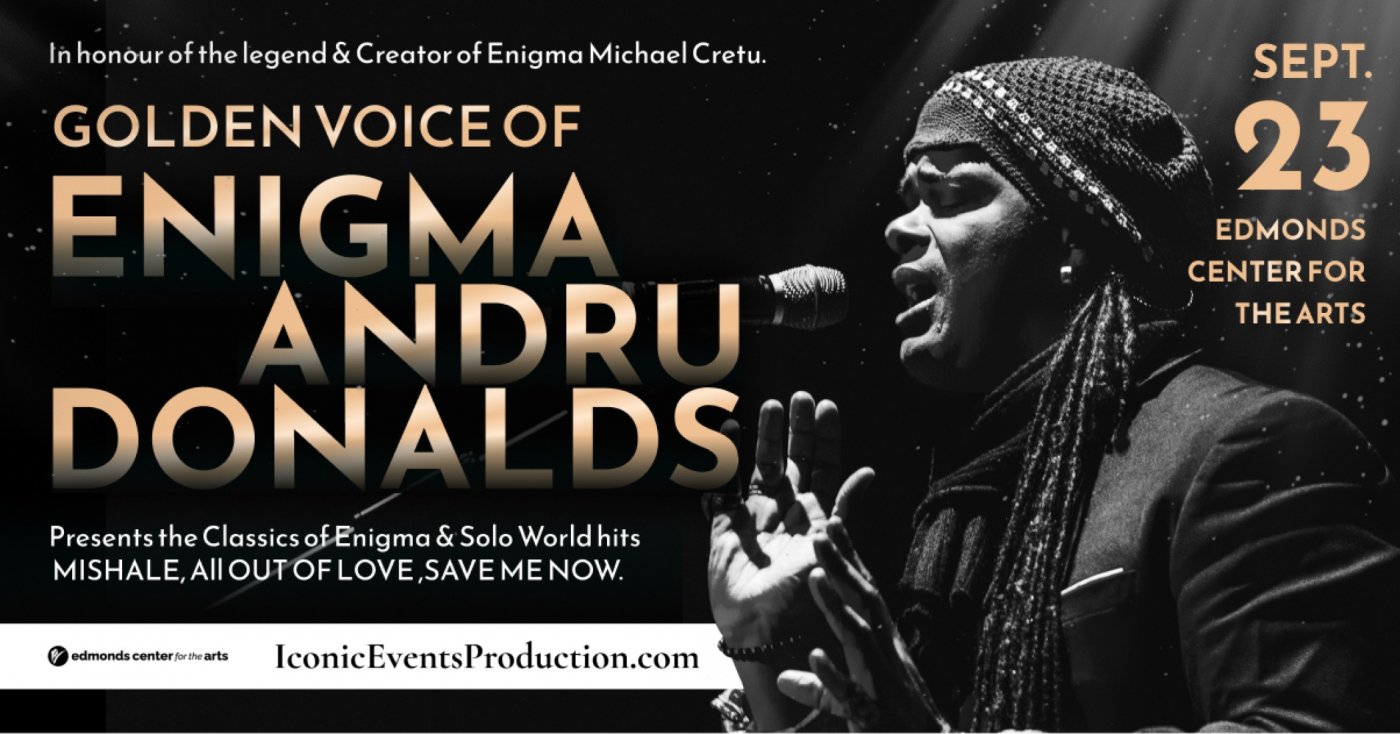 Andru Donalds Golden Voice of ENIGMA - Live in Seattle