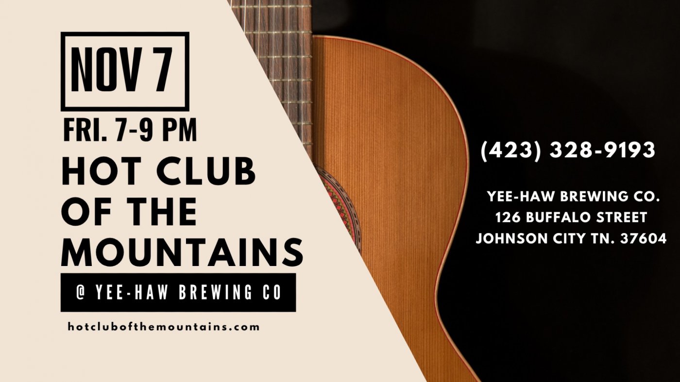 Hot Club of the Mountains at Yee-Haw Brewing Co.