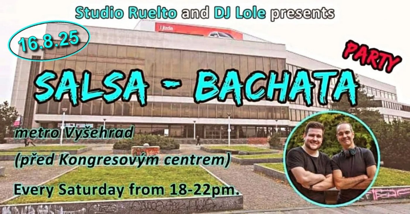 Openair salsa & bachata party - Vy\u0161ehrad - Dj Lole
