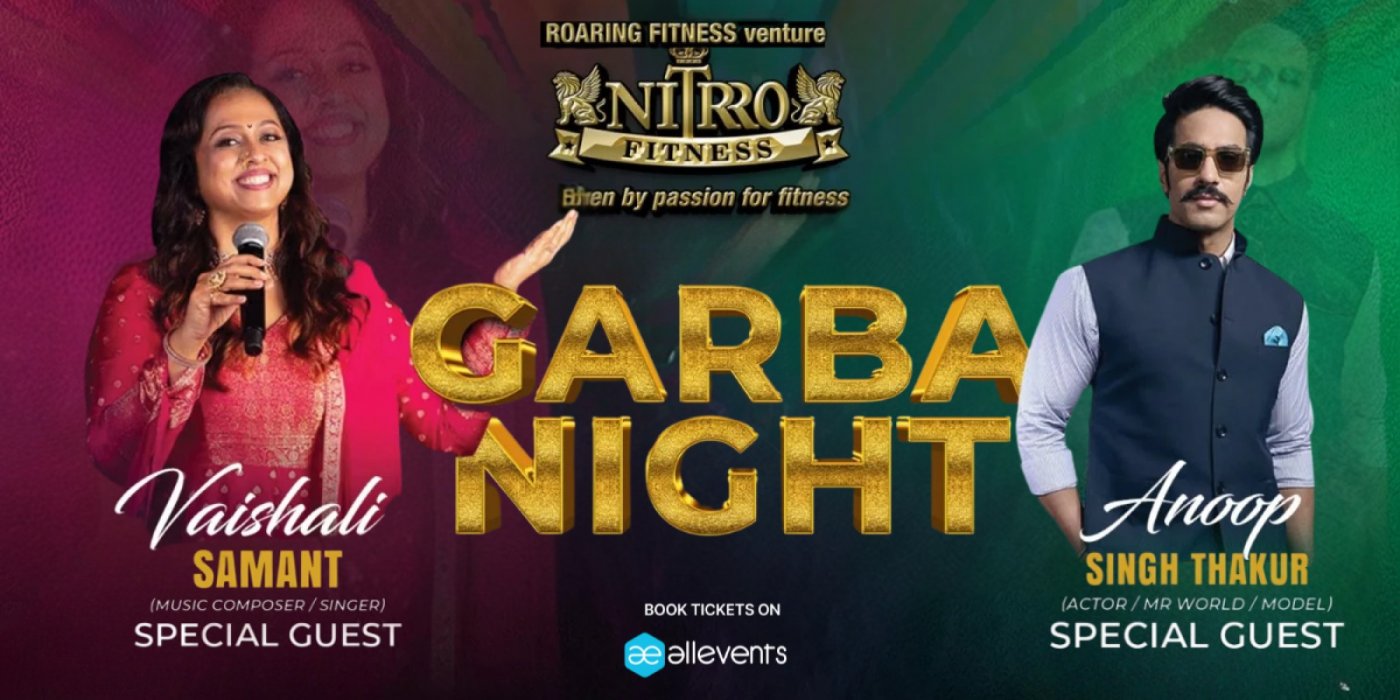\ud83c\udf89 Nitrro Garba Event \u2013 The Dandiya Night Of The Year! \ud83c\udf89