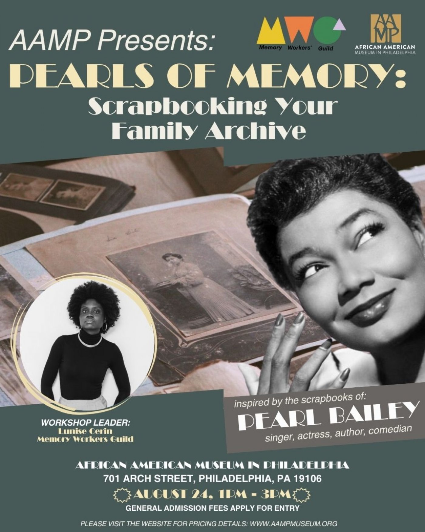 Pearls of Memory: Scrapbooking Your Family Archive Workshop