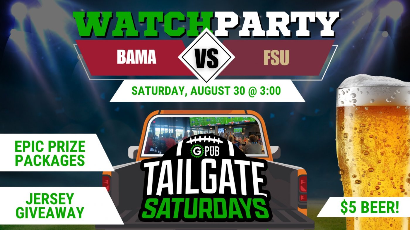 Watch Party: Alabama vs Florida State