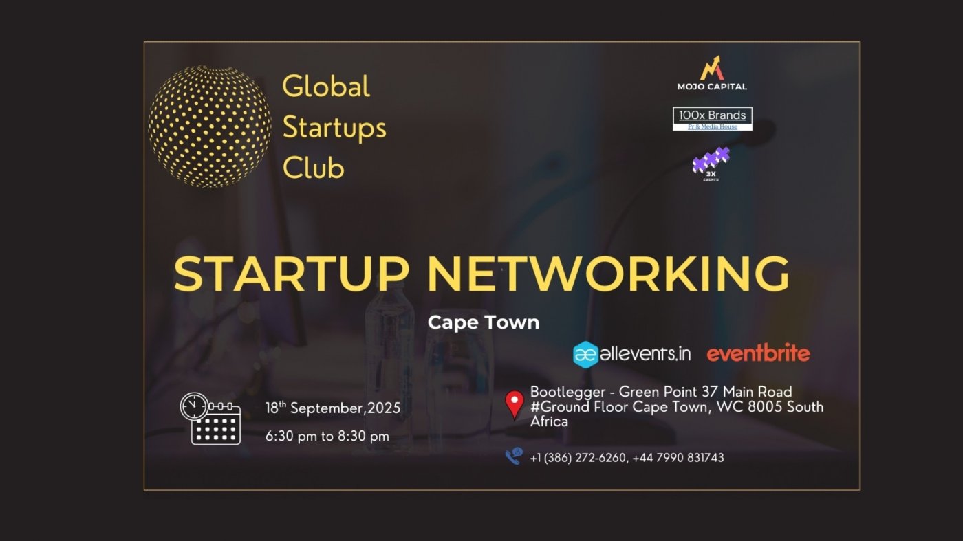 GLOBAL STARTUPS CLUB l STARTUP NETWORKING Cape Town 2025