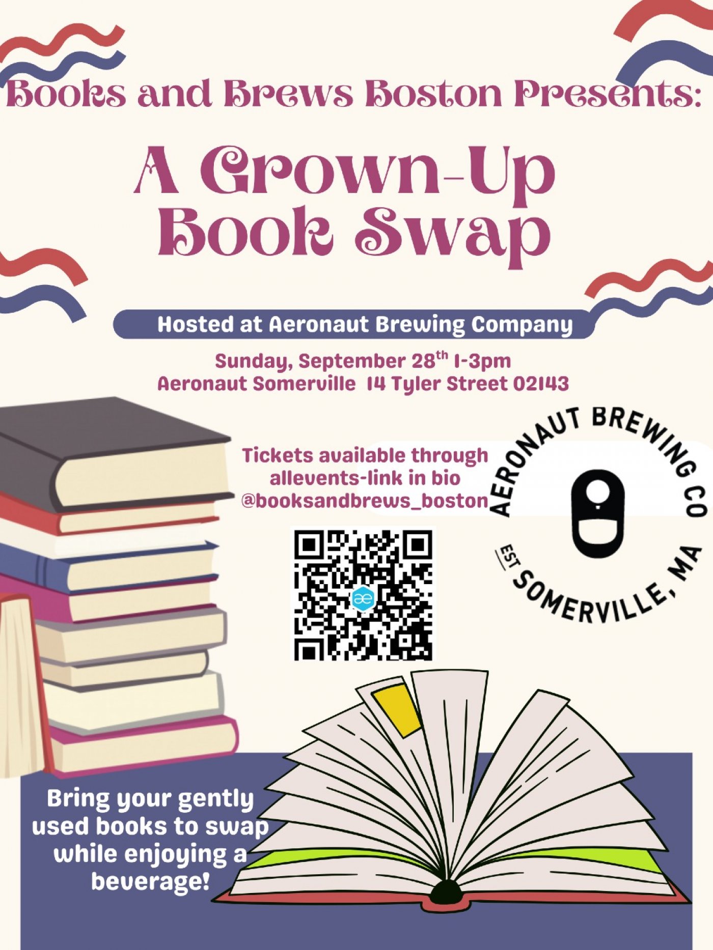 A Grown-Up Book Swap