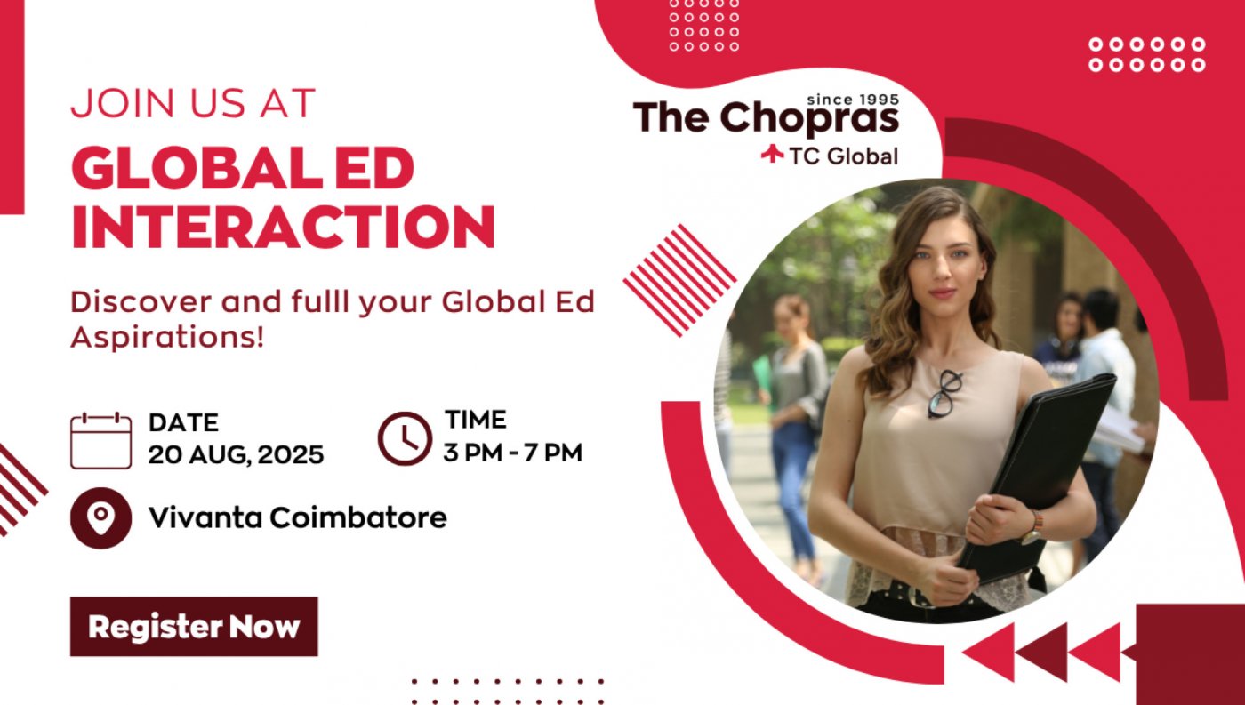 Global Ed Interaction In Coimbatore 2025 - Free Entry