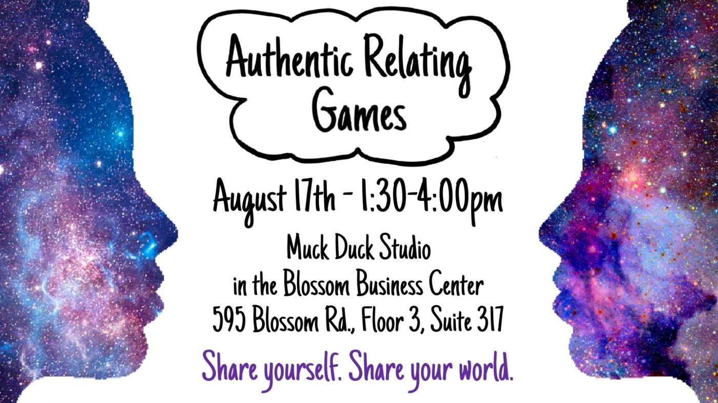 Authentic Relating Games - Share Yourself. Share Your World.