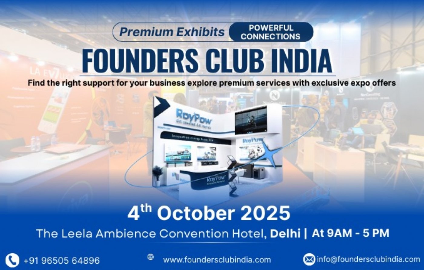 Founders Club India \u2013 Annual Summit & Startup Exhibition 2025