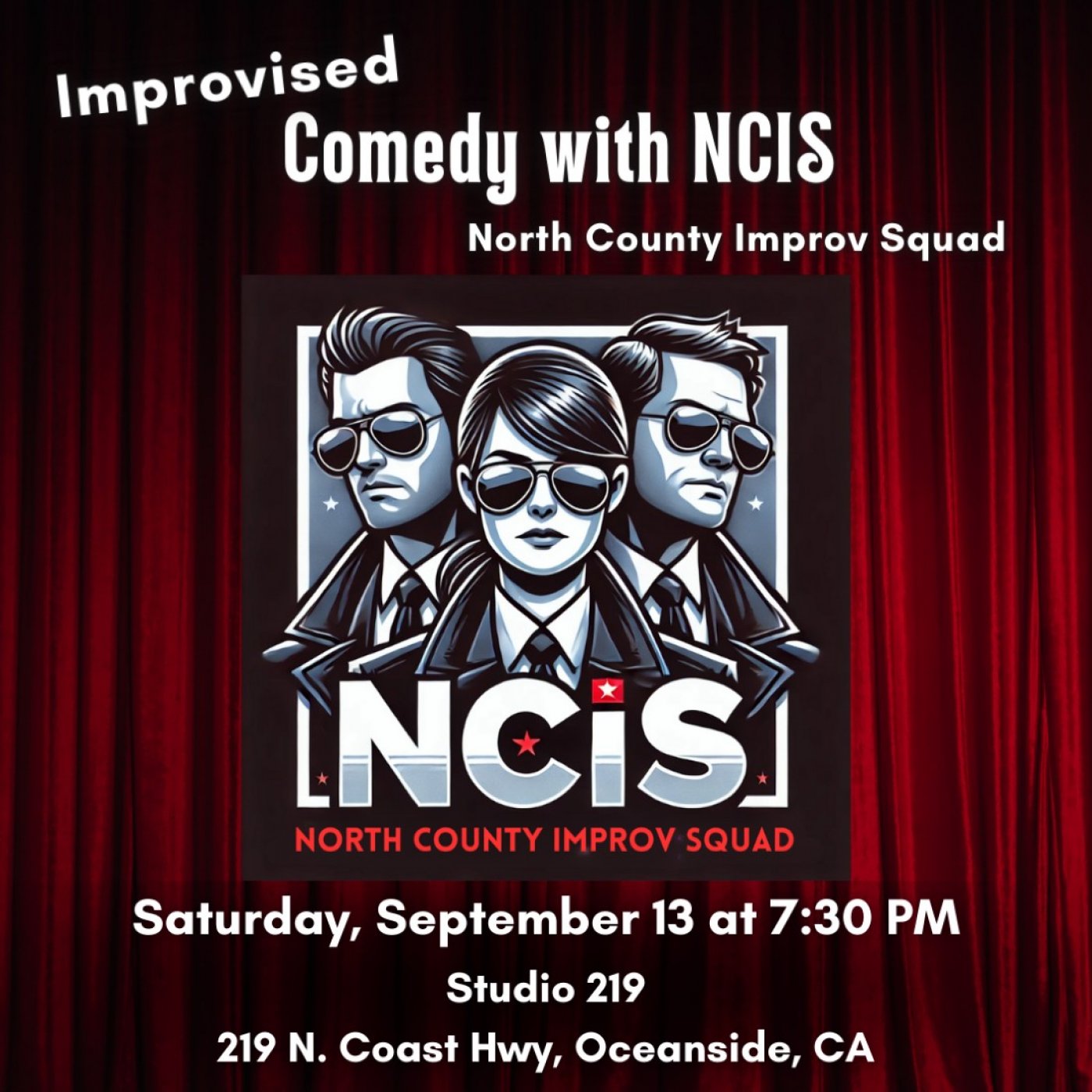 Improvised Comedy with NCIS (North County Improv Squad)