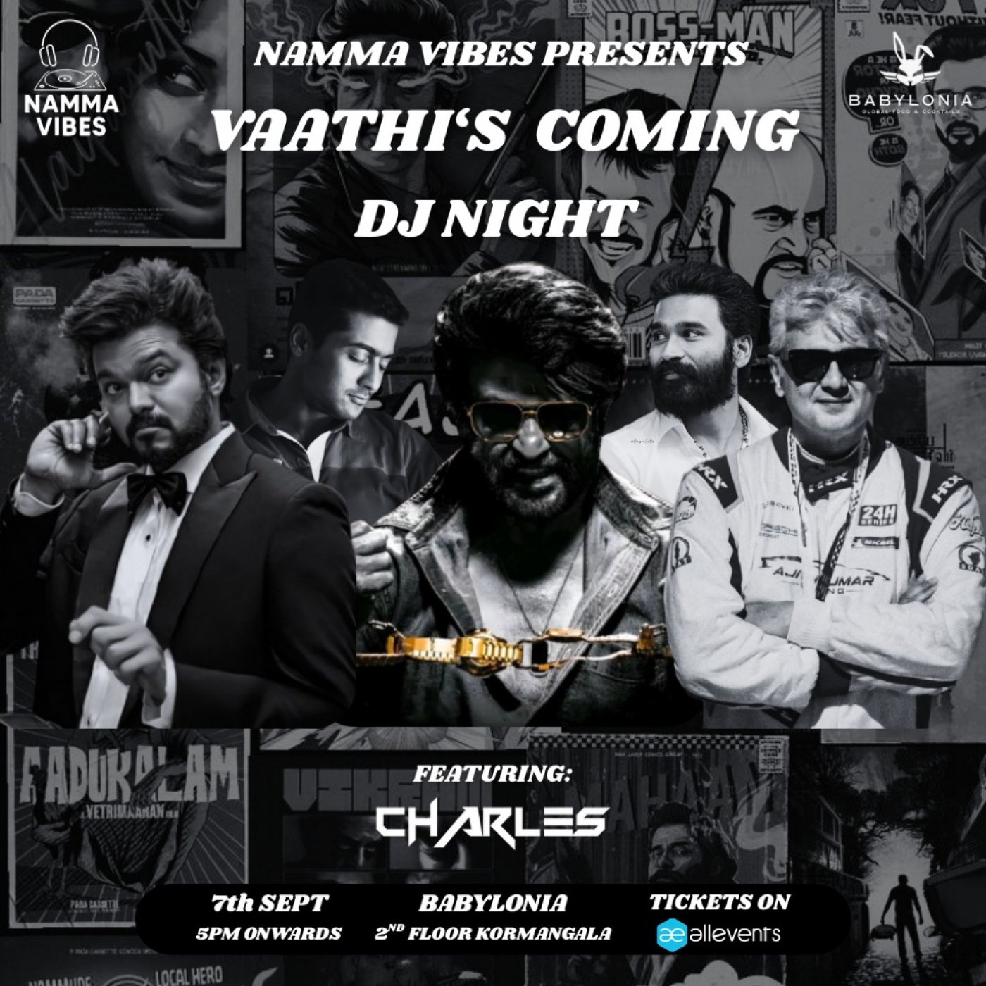 Vaathi's Coming Dj Night